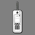 Zipper Clip W/ Nokia Cell Phone Tag